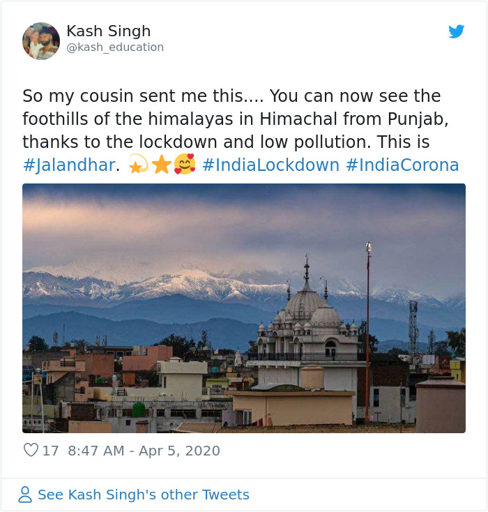 &#8216;Never Could Imagine This Was Possible&#8217;: The Himalayas Are Visible 125 Miles Away In Parts Of India For The First Time In 30 Years