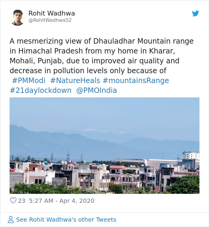 &#8216;Never Could Imagine This Was Possible&#8217;: The Himalayas Are Visible 125 Miles Away In Parts Of India For The First Time In 30 Years