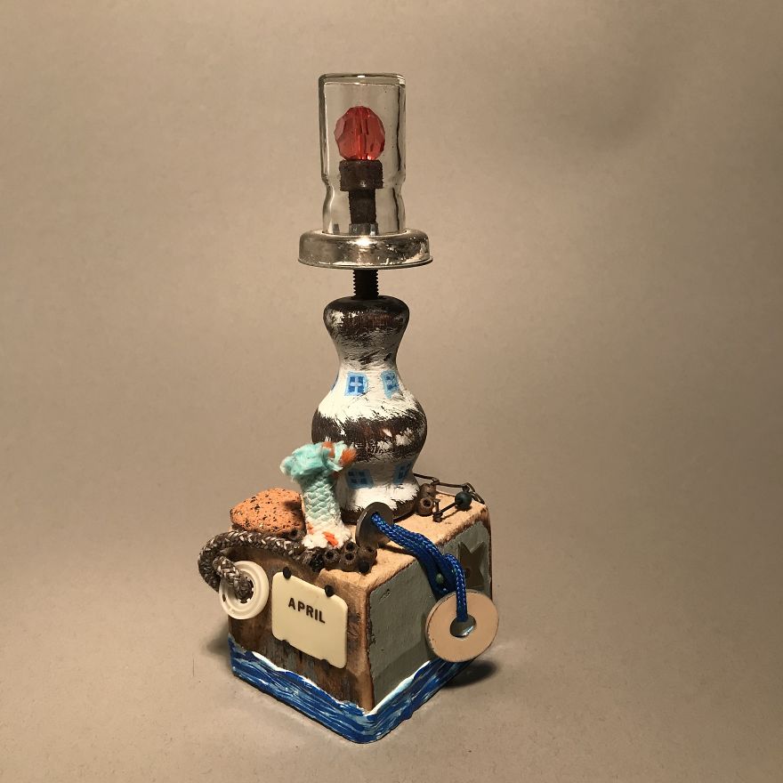 I Recycled 50 Kilograms Of Beach Trash And Made These Miniatures (39 Pics) I Recycled 50 Kilograms Of Beach Trash And Made These Miniatures (39 Pics)