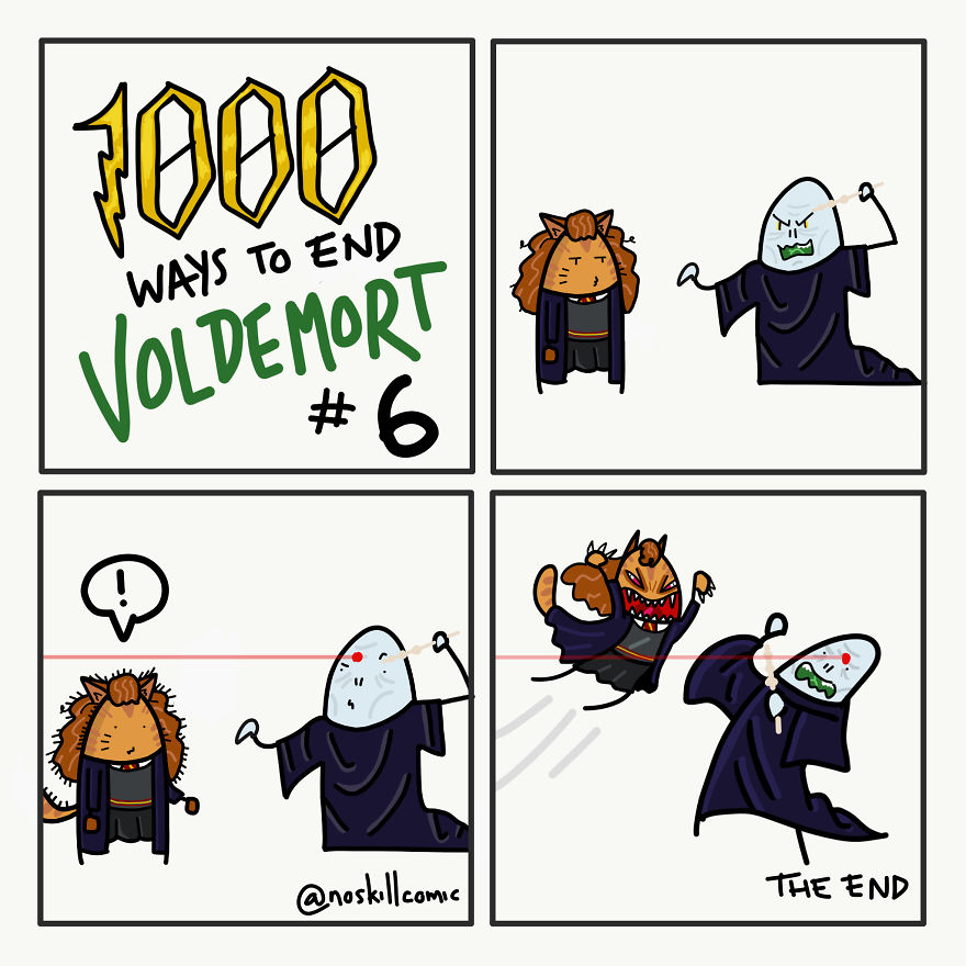 My 30 Funny And Inaccurate Ways To End You-Know-Who That Would Never Work