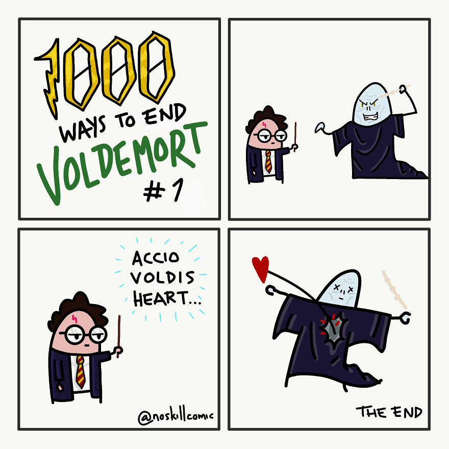 My 30 Funny And Inaccurate Ways To End You-Know-Who That Would Never Work