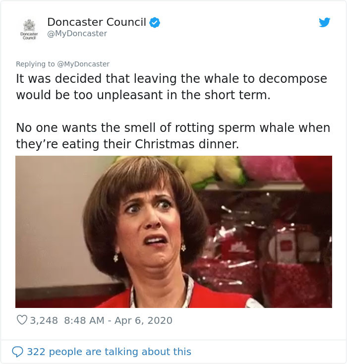 People Are Applauding This Twitter Manager For Using A Whale Blown Up In The 1970s As A Lesson On Coronavirus People Are Applauding This Twitter Manager For Using A Whale Blown Up In The 1970s As A Lesson On Coronavirus