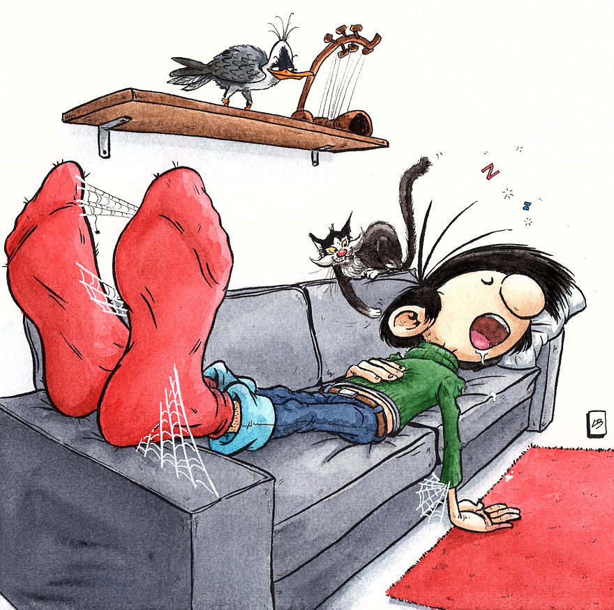 I Illustrated How Famous Characters Would Spend Time In Quarantine (15 Pics) I Illustrated How Famous Characters Would Spend Time In Quarantine (15 Pics)