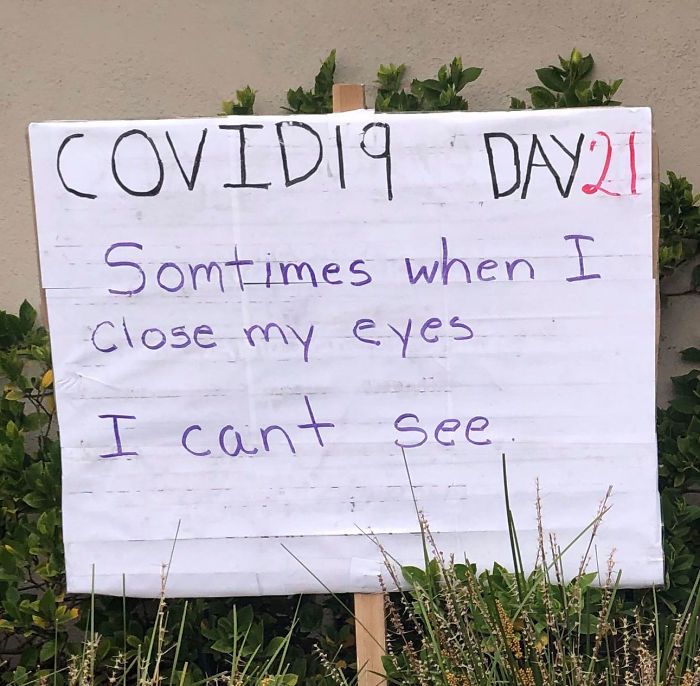 Guy Makes His Neighbors Laugh By Posting Dad Jokes Every Day Of Quarantine (7 Pics) Guy Makes His Neighbors Laugh By Posting Dad Jokes Every Day Of Quarantine (7 Pics)