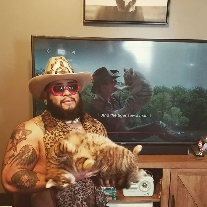 The Tiger King Challenge Is Now A Thing And Here Are 58 Of The Best Attempts At It The Tiger King Challenge Is Now A Thing And Here Are 58 Of The Best Attempts At It