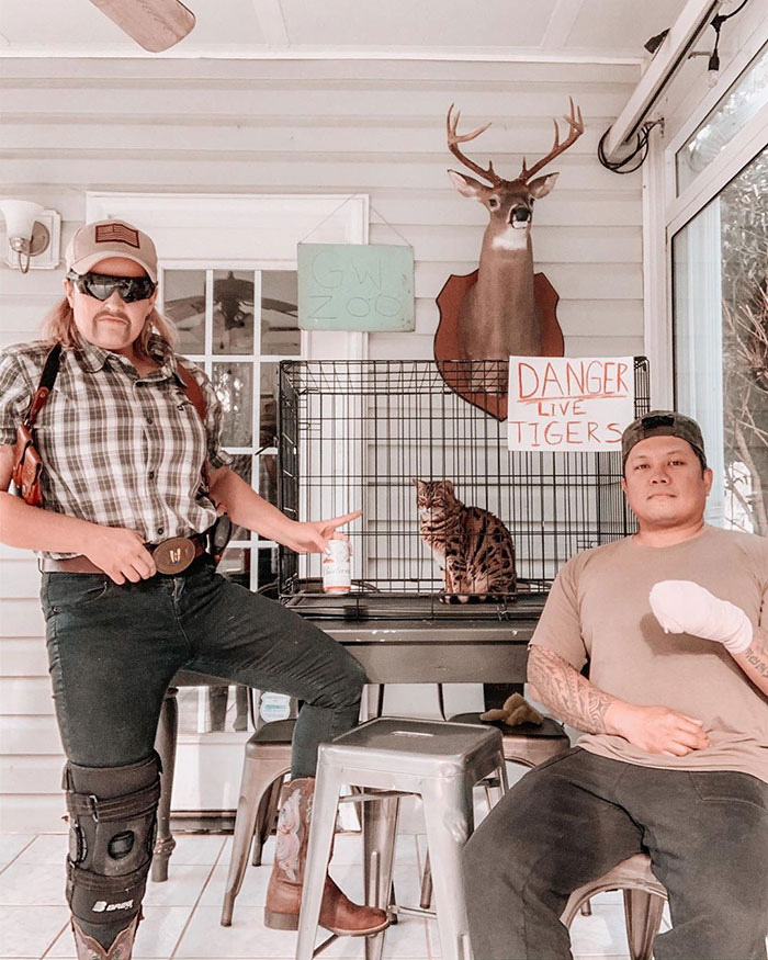 The Tiger King Challenge Is Now A Thing And Here Are 58 Of The Best Attempts At It The Tiger King Challenge Is Now A Thing And Here Are 58 Of The Best Attempts At It