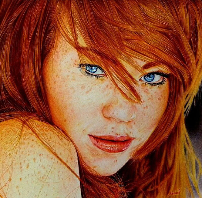 61 Ballpoint Pen Drawings By Samuel Silva 61 Ballpoint Pen Drawings By Samuel Silva