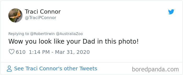 Robert Irwin Shares Photo Of His Self-Isolation Buddy, A Tortoise Named Igloo