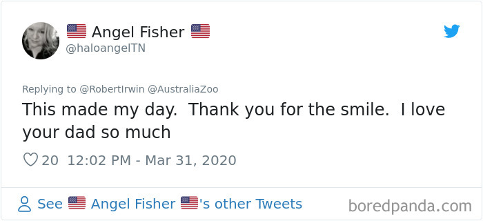 Robert Irwin Shares Photo Of His Self-Isolation Buddy, A Tortoise Named Igloo