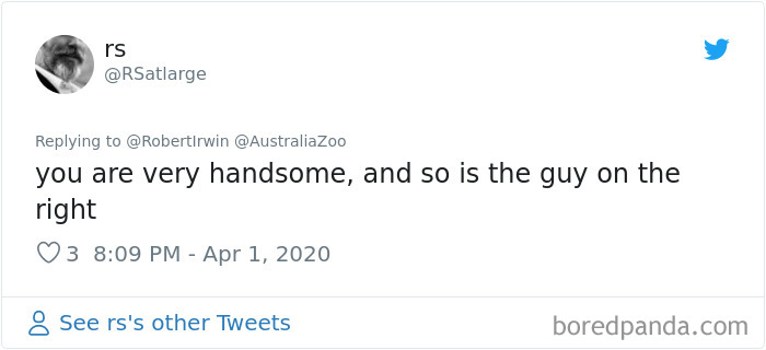 Robert Irwin Shares Photo Of His Self-Isolation Buddy, A Tortoise Named Igloo