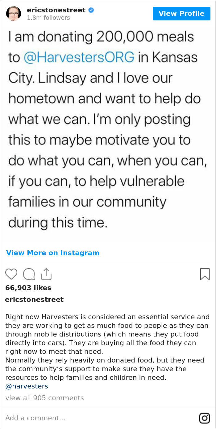 Here’s What Famous People Are Doing To Help Out During The Coronavirus Pandemic Here’s What Famous People Are Doing To Help Out During The Coronavirus Pandemic