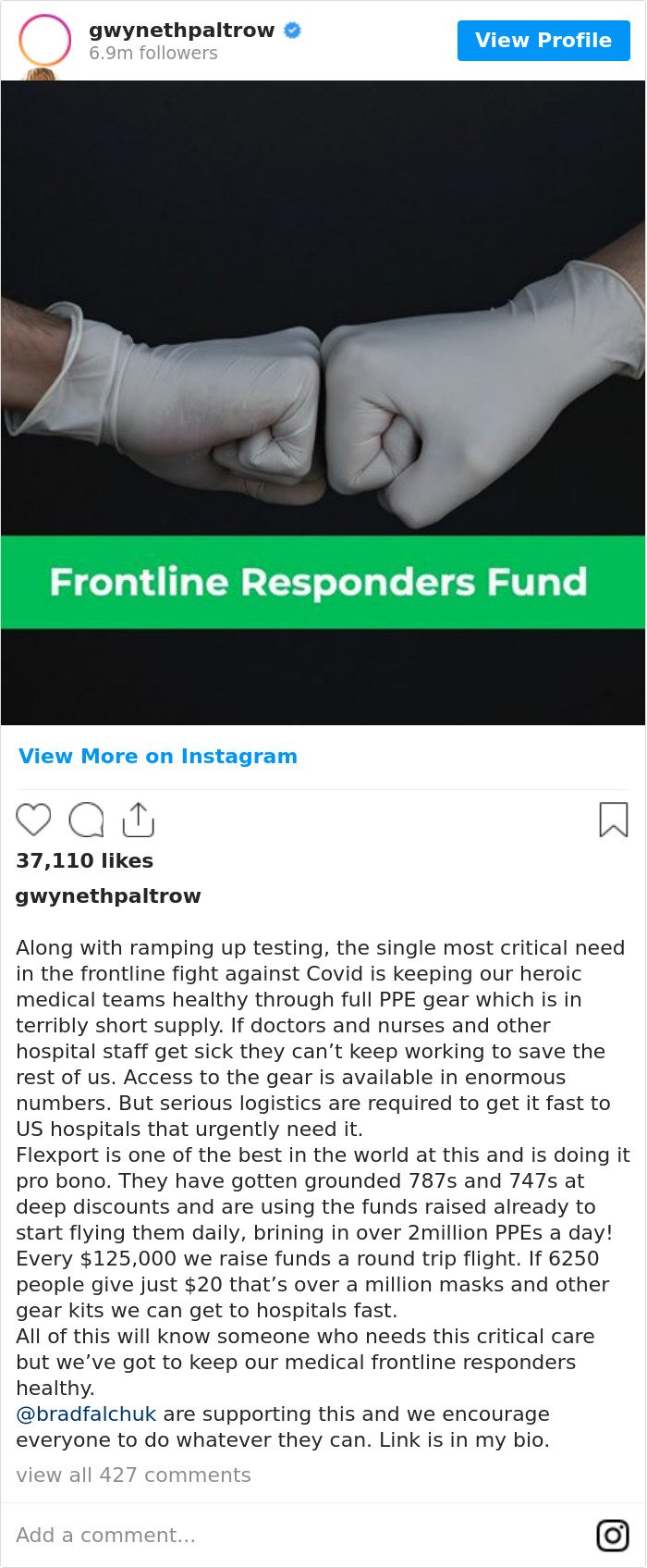 Here’s What Famous People Are Doing To Help Out During The Coronavirus Pandemic Here’s What Famous People Are Doing To Help Out During The Coronavirus Pandemic