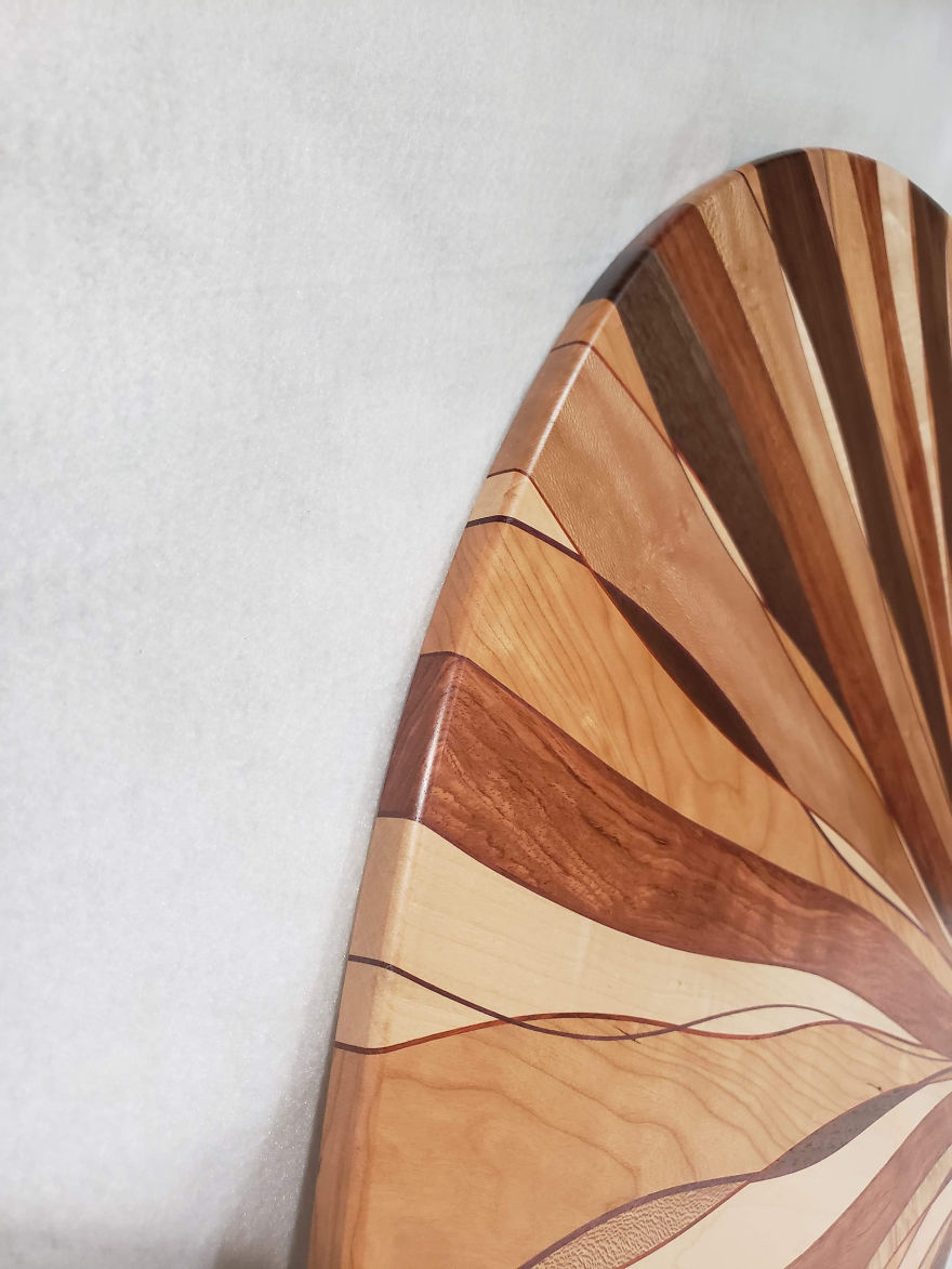 I Created This Piece From A Lot Of Different Woods I Created This Piece From A Lot Of Different Woods