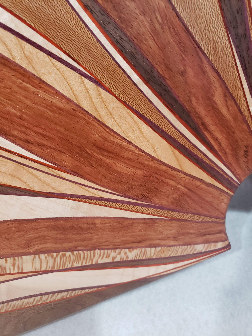 I Created This Piece From A Lot Of Different Woods I Created This Piece From A Lot Of Different Woods