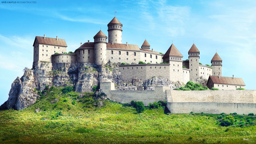 This Is What 7 Castles Across Europe Looked Like Before Falling Into Ruins