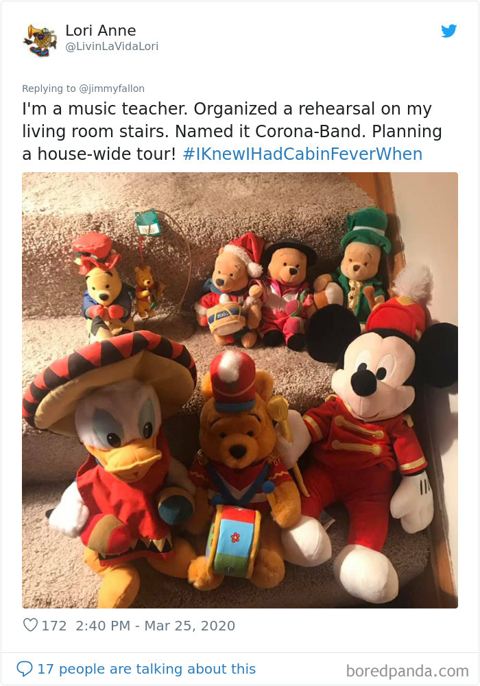 Jimmy Fallon Asks Quarantined People To Share The Exact Moment They Knew They&#8217;d Gone A Bit Crazy From The Isolation (30 Pics)