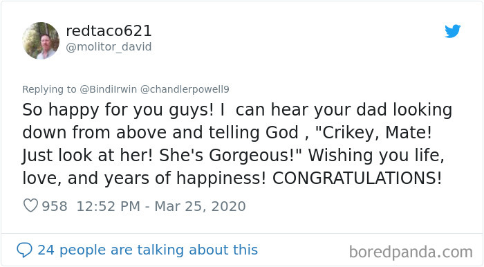 Bindi Irwin Gets Married At Her Late Dad’s Empty Zoo Just Hours Before Coronavirus Lockdown Bindi Irwin Gets Married At Her Late Dad’s Empty Zoo Just Hours Before Coronavirus Lockdown