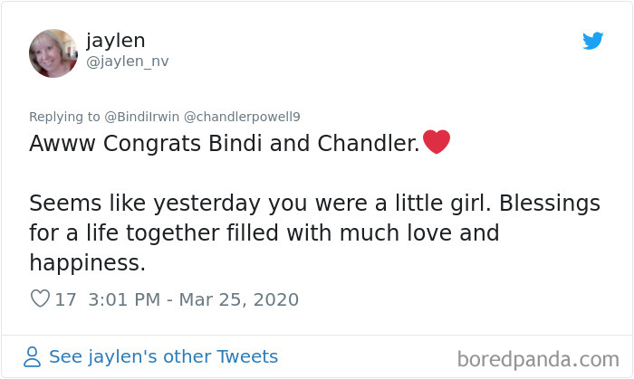 Bindi Irwin Gets Married At Her Late Dad’s Empty Zoo Just Hours Before Coronavirus Lockdown Bindi Irwin Gets Married At Her Late Dad’s Empty Zoo Just Hours Before Coronavirus Lockdown