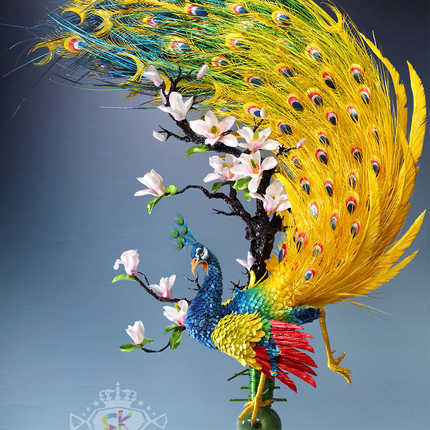 57 Incredibly Detailed Cake Decorations By Chinese Patissier 57 Incredibly Detailed Cake Decorations By Chinese Patissier