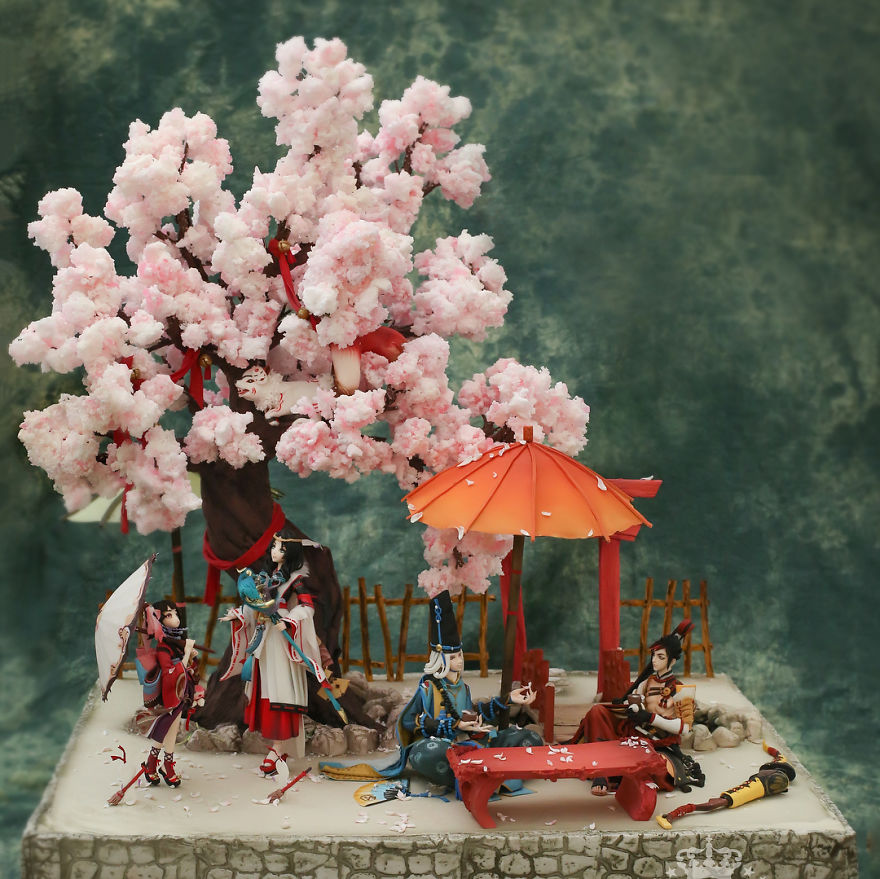 57 Incredibly Detailed Cake Decorations By Chinese Patissier 57 Incredibly Detailed Cake Decorations By Chinese Patissier