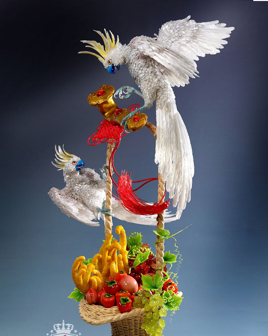 57 Incredibly Detailed Cake Decorations By Chinese Patissier 57 Incredibly Detailed Cake Decorations By Chinese Patissier