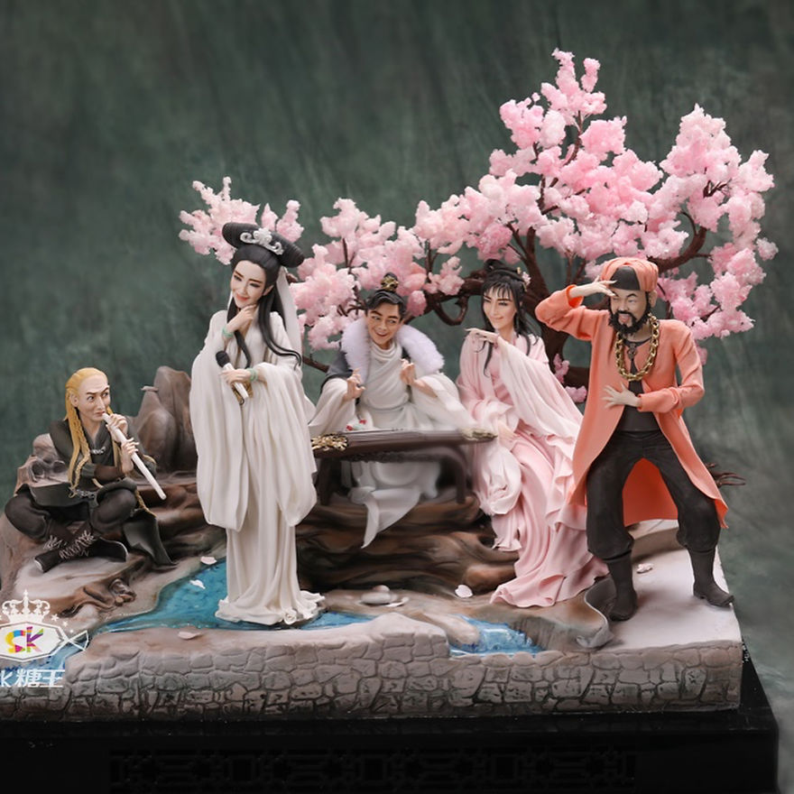 57 Incredibly Detailed Cake Decorations By Chinese Patissier 57 Incredibly Detailed Cake Decorations By Chinese Patissier