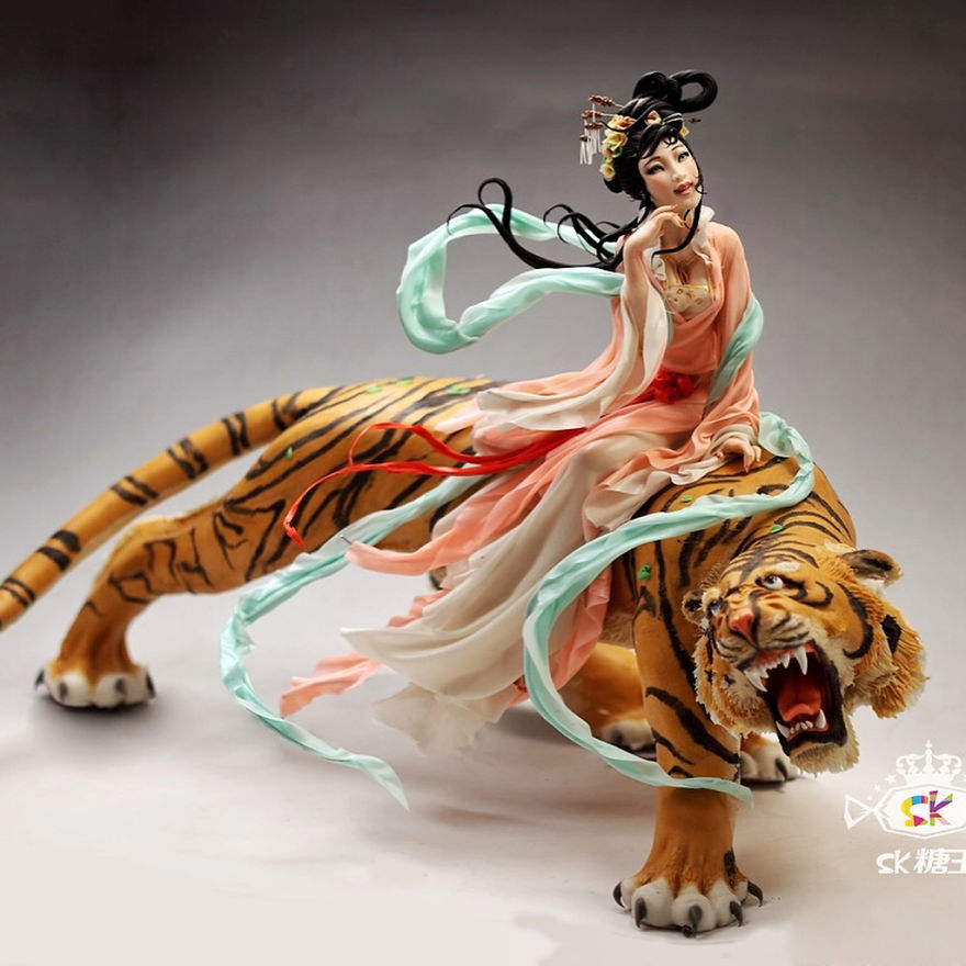 57 Incredibly Detailed Cake Decorations By Chinese Patissier 57 Incredibly Detailed Cake Decorations By Chinese Patissier
