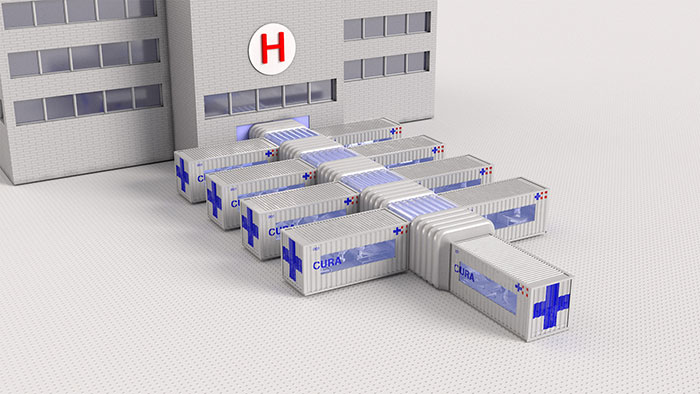 Italians Design An Emergency Hospital Out Of Shipping Containers Italians Design An Emergency Hospital Out Of Shipping Containers