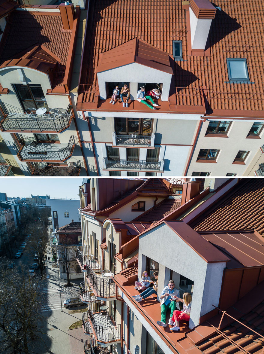 16 Quarantine Portraits That I Took With A Drone To Show Everyone That It Can Be Fun 16 Quarantine Portraits That I Took With A Drone To Show Everyone That It Can Be Fun