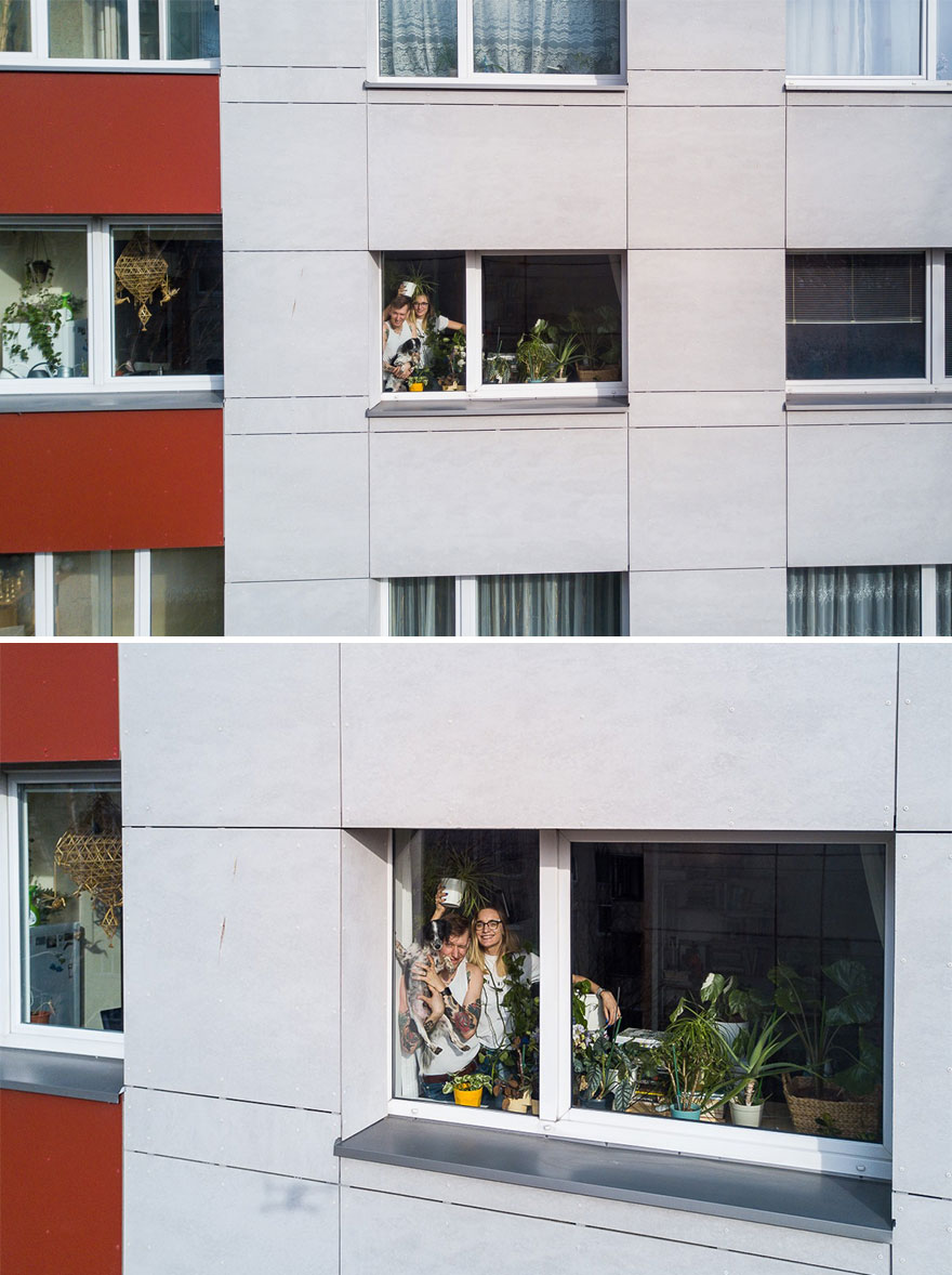 16 Quarantine Portraits That I Took With A Drone To Show Everyone That It Can Be Fun 16 Quarantine Portraits That I Took With A Drone To Show Everyone That It Can Be Fun