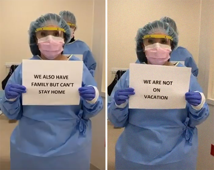 Doctors Are Uniting In Begging People To Stay At Home (15 Pics)
