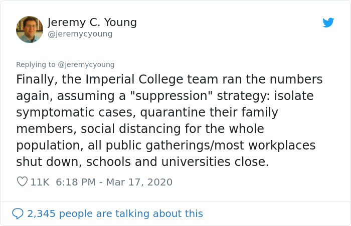 Scientist Explains What Would Happen If “The US Does Absolutely Nothing And Lets Virus Take Its Course” Scientist Explains What Would Happen If “The US Does Absolutely Nothing And Lets Virus Take Its Course”