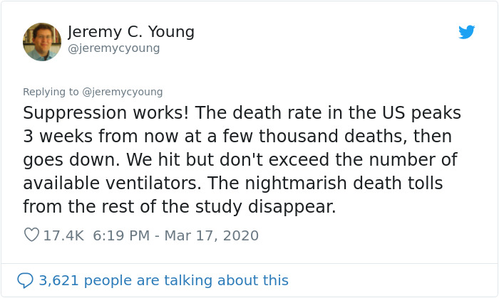 Scientist Explains What Would Happen If “The US Does Absolutely Nothing And Lets Virus Take Its Course” Scientist Explains What Would Happen If “The US Does Absolutely Nothing And Lets Virus Take Its Course”