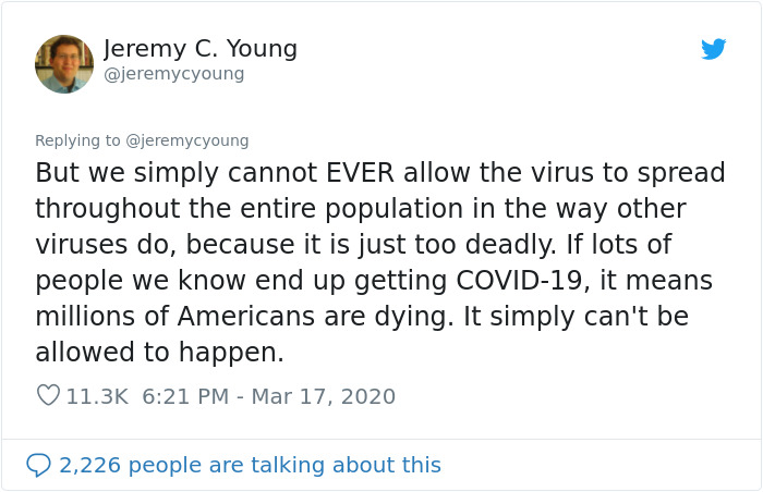 Scientist Explains What Would Happen If “The US Does Absolutely Nothing And Lets Virus Take Its Course” Scientist Explains What Would Happen If “The US Does Absolutely Nothing And Lets Virus Take Its Course”