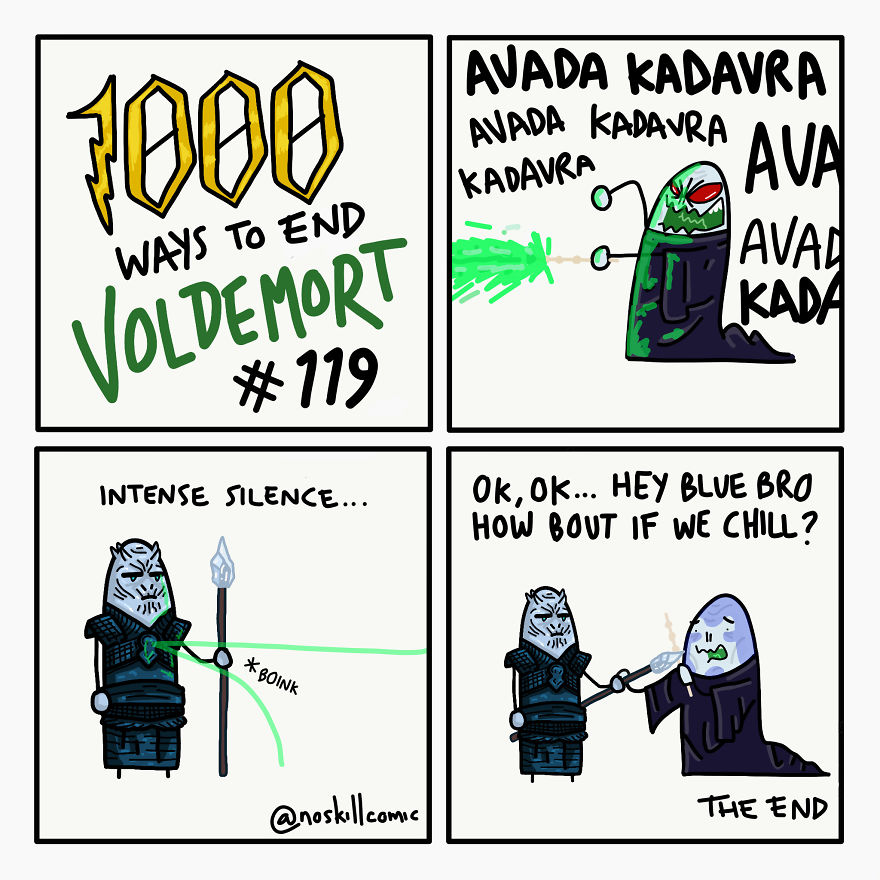 My 40 New Funny And Unrealistic Ways To End You-Know-Who With Crossovers My 40 New Funny And Unrealistic Ways To End You-Know-Who With Crossovers