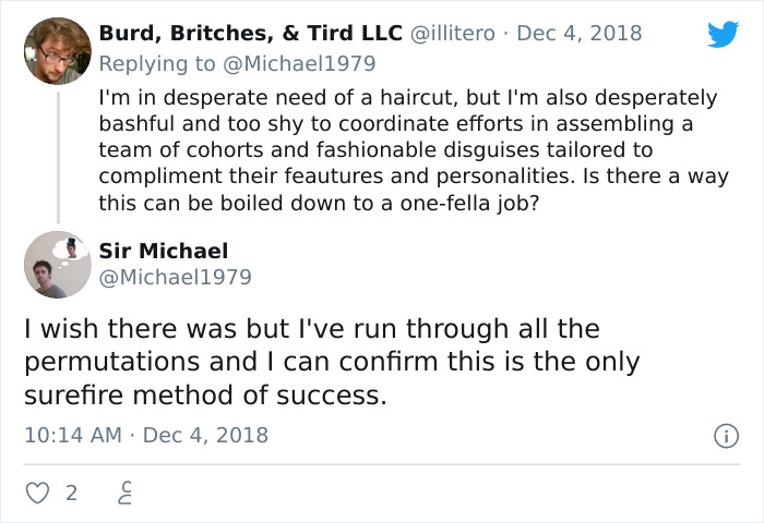 Guy Shares A Hilarious “I’ll Pay For Both Of Us” Tactic On Twitter To Get Free Haircuts Where Nobody Actually Pays Guy Shares A Hilarious “I’ll Pay For Both Of Us” Tactic On Twitter To Get Free Haircuts Where Nobody Actually Pays