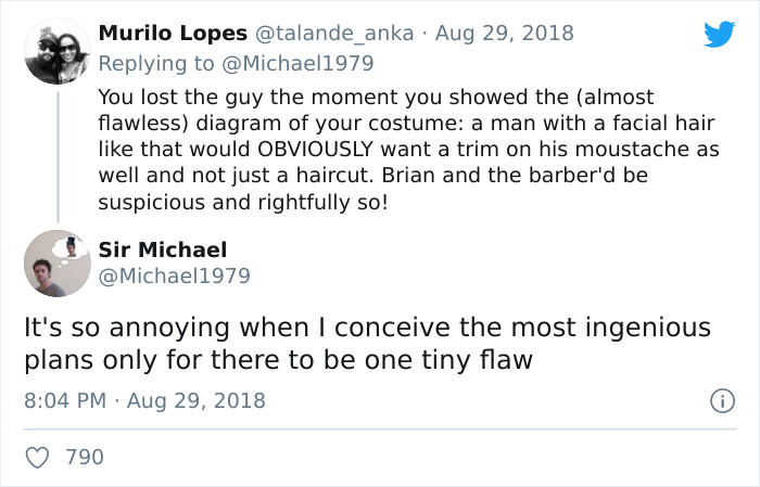 Guy Shares A Hilarious “I’ll Pay For Both Of Us” Tactic On Twitter To Get Free Haircuts Where Nobody Actually Pays Guy Shares A Hilarious “I’ll Pay For Both Of Us” Tactic On Twitter To Get Free Haircuts Where Nobody Actually Pays