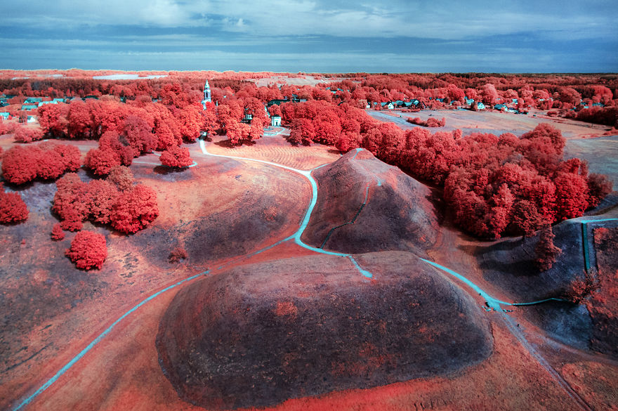21 Otherworldly Photographs I Captured Using A Drone And An Infrared Camera 21 Otherworldly Photographs I Captured Using A Drone And An Infrared Camera