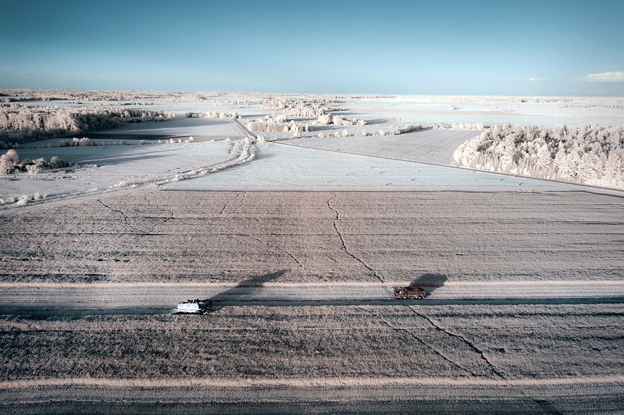 21 Otherworldly Photographs I Captured Using A Drone And An Infrared Camera 21 Otherworldly Photographs I Captured Using A Drone And An Infrared Camera