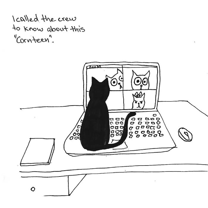 Artist Created These 33 Comics To Show His Cat’s Life In Quarantine Artist Created These 33 Comics To Show His Cat’s Life In Quarantine