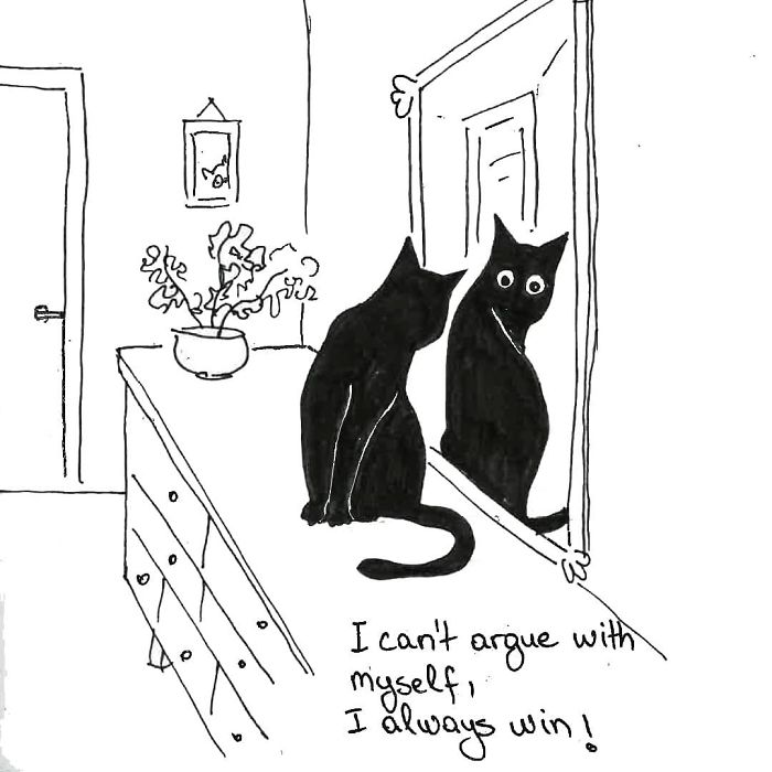 Artist Created These 33 Comics To Show His Cat’s Life In Quarantine Artist Created These 33 Comics To Show His Cat’s Life In Quarantine