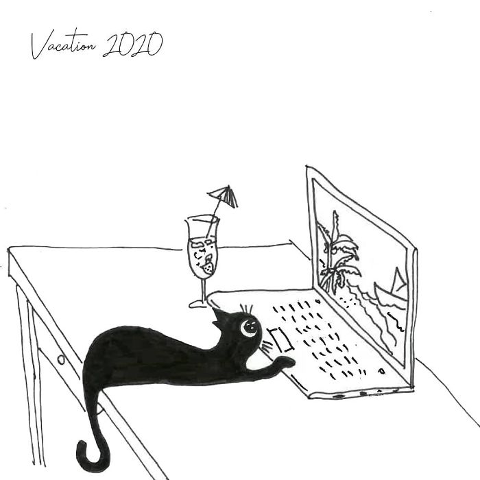 Artist Created These 33 Comics To Show His Cat’s Life In Quarantine Artist Created These 33 Comics To Show His Cat’s Life In Quarantine