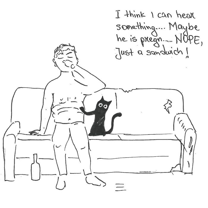 Artist Created These 33 Comics To Show His Cat’s Life In Quarantine Artist Created These 33 Comics To Show His Cat’s Life In Quarantine