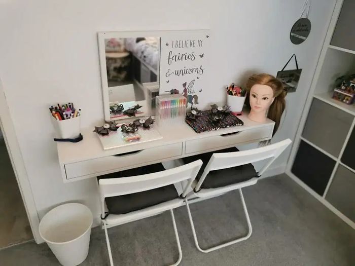 Mom Redoes The Small Bedroom That Her 3 Daughters Share Ensuring Each Of Them Gets Their Own Personal Space