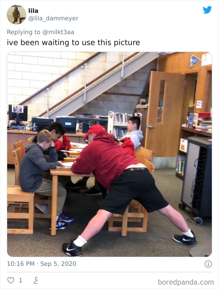 Students Are Sharing Pics Of Teachers Leaning Over And Sitting In The Weirdest Positions In Class (26 Tweets) Students Are Sharing Pics Of Teachers Leaning Over And Sitting In The Weirdest Positions In Class (26 Tweets)