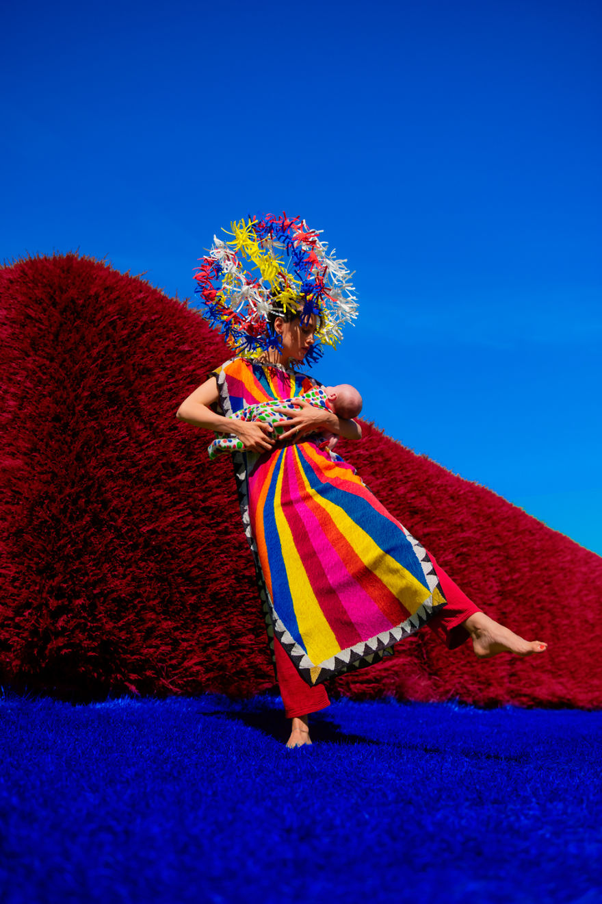 I Made A Photo Series Together With My Husband And My Newborn Son