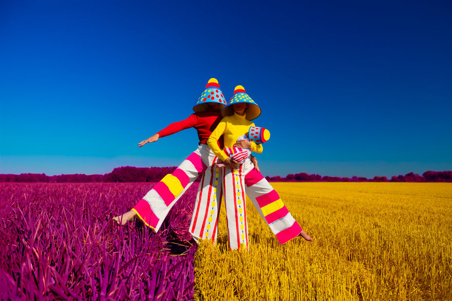 I Made A Photo Series Together With My Husband And My Newborn Son