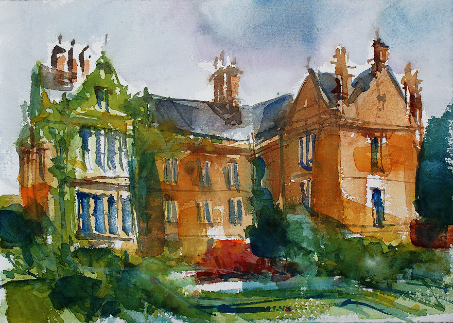 After A Trip To Ireland, I Decided To Paint Its Stunning Landscapes (34 Pics)