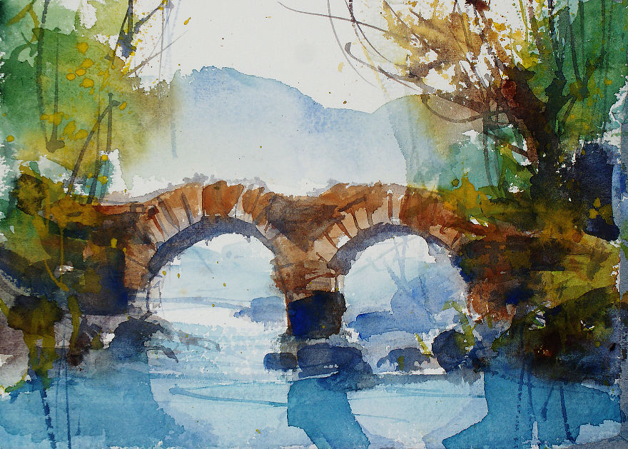 After A Trip To Ireland, I Decided To Paint Its Stunning Landscapes (34 Pics)