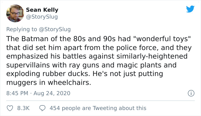 Guy Suggests A Completely Different Idea For A Batman Movie In A Viral Twitter Thread Guy Suggests A Completely Different Idea For A Batman Movie In A Viral Twitter Thread